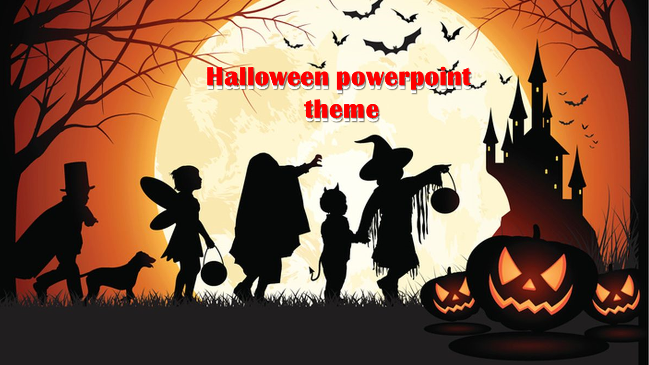 halloween powerpoint theme